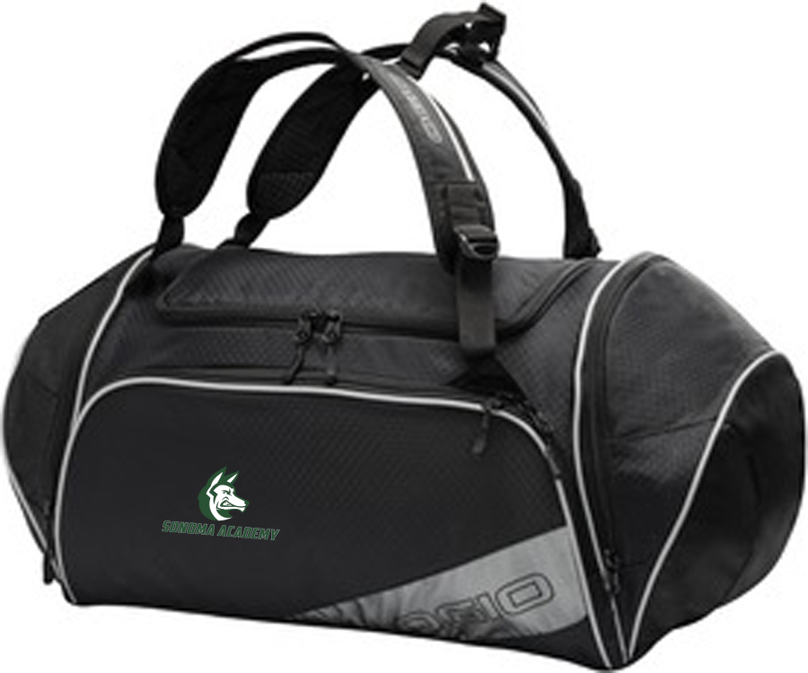Ogio Duffel & Backpack, Black/Silver